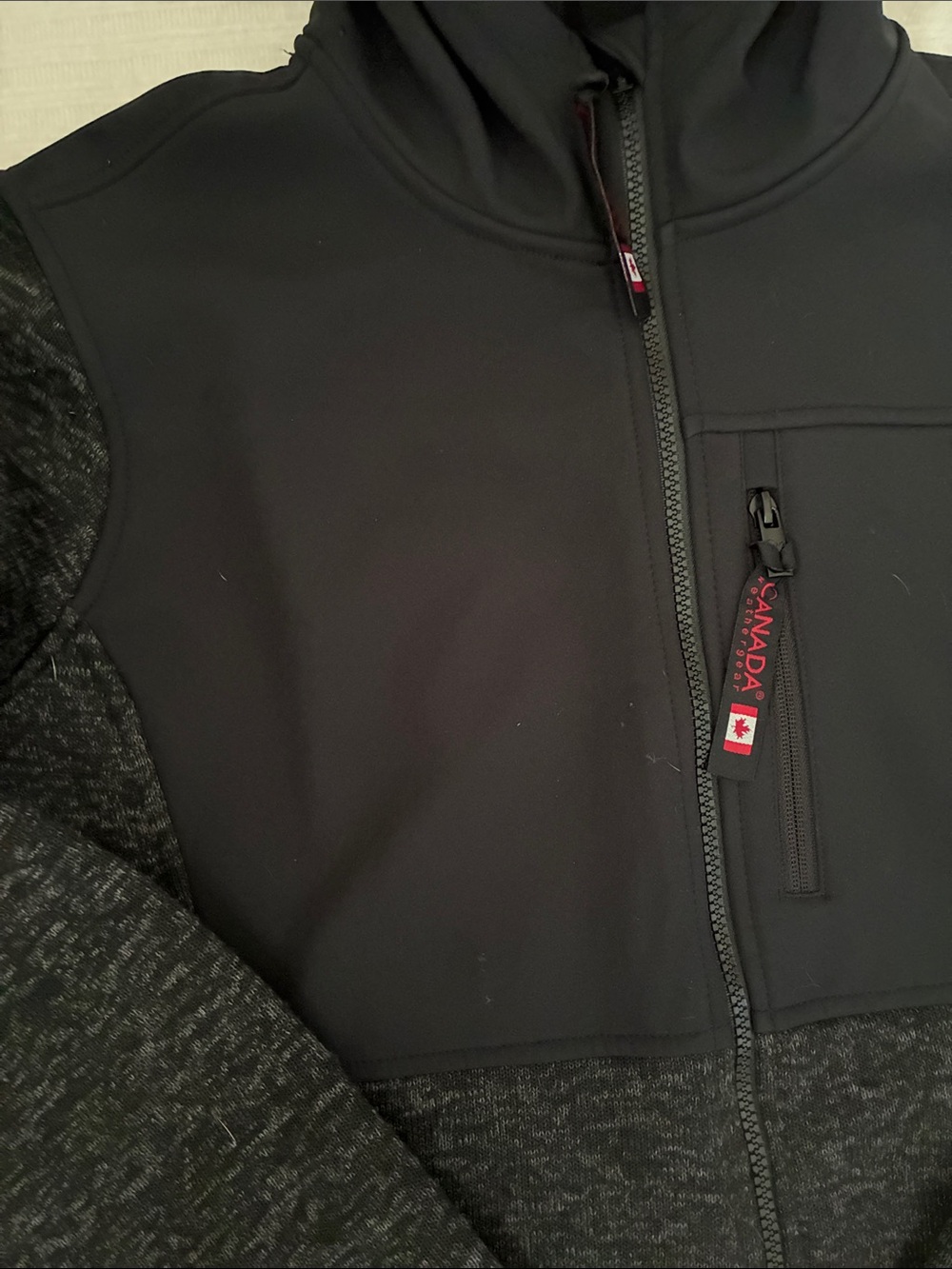 Canada Weather Gear zip up fleece hoodie - Picture 2 of 4